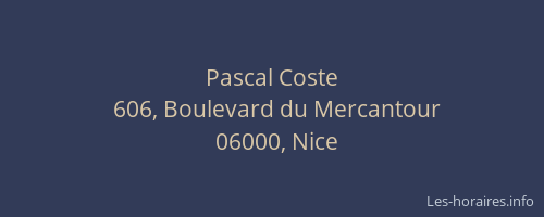 Pascal Coste