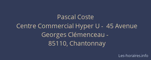 Pascal Coste