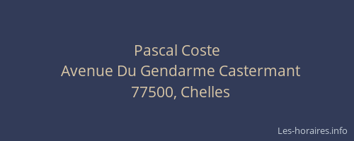 Pascal Coste