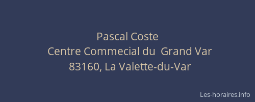 Pascal Coste