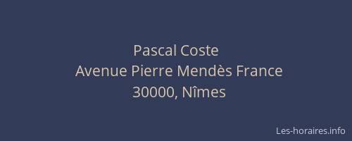 Pascal Coste