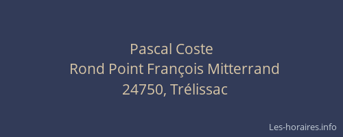 Pascal Coste