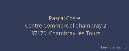 Pascal Coste