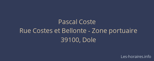 Pascal Coste