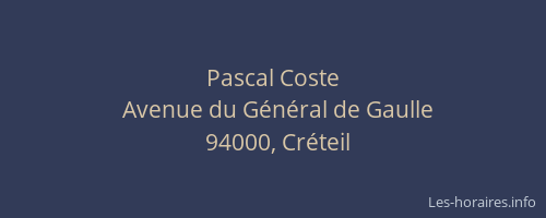 Pascal Coste