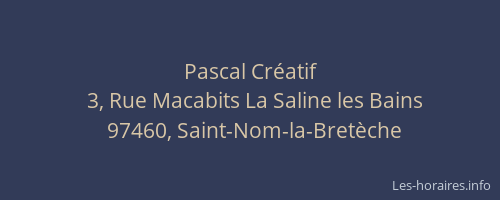 Pascal Créatif
