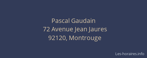 Pascal Gaudain