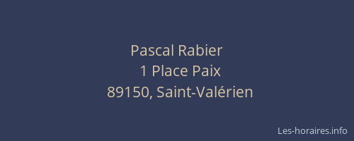 Pascal Rabier