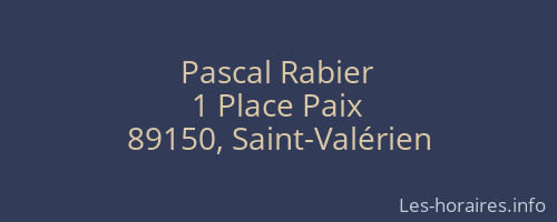 Pascal Rabier