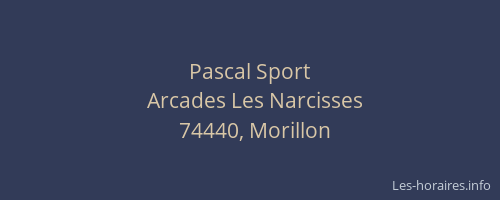 Pascal Sport