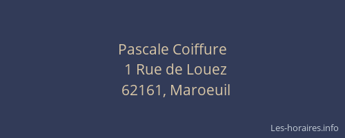 Pascale Coiffure