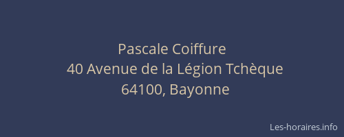 Pascale Coiffure