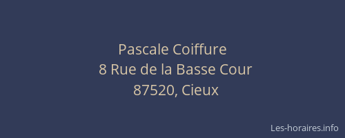 Pascale Coiffure