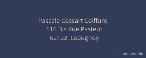 Pascale Cossart Coiffure