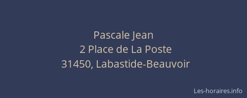 Pascale Jean