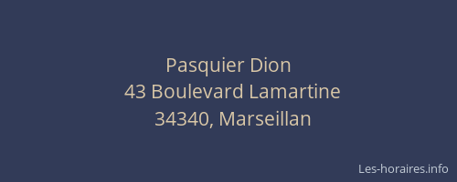 Pasquier Dion