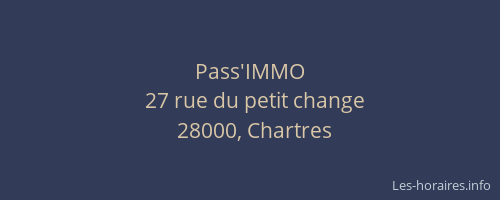 Pass'IMMO
