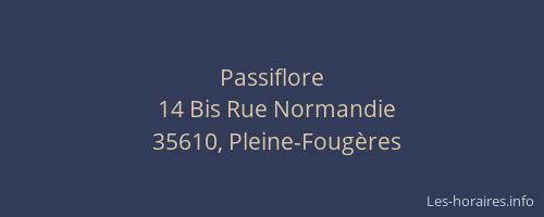 Passiflore