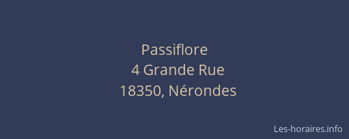 Passiflore