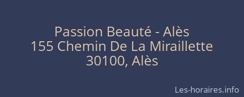 Passion Beauté - Alès