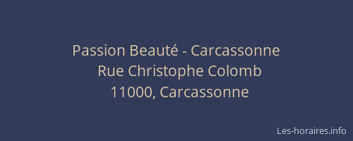 Passion Beauté - Carcassonne