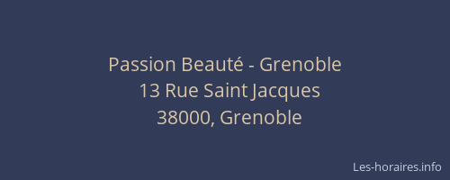 Passion Beauté - Grenoble