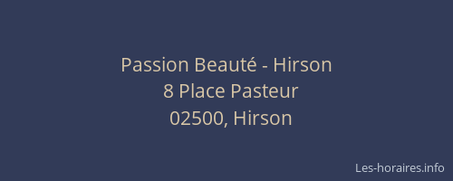 Passion Beauté - Hirson