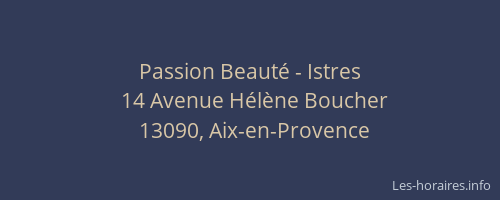 Passion Beauté - Istres