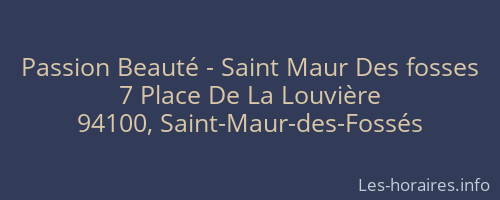 Passion Beauté - Saint Maur Des fosses
