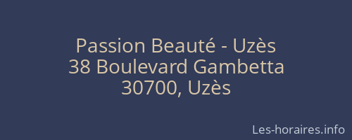 Passion Beauté - Uzès