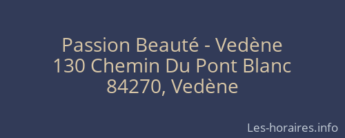 Passion Beauté - Vedène