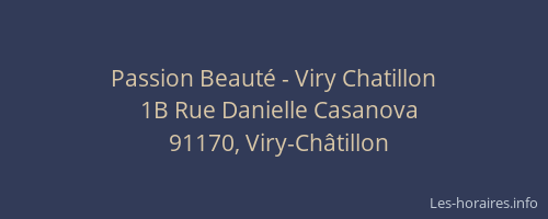 Passion Beauté - Viry Chatillon