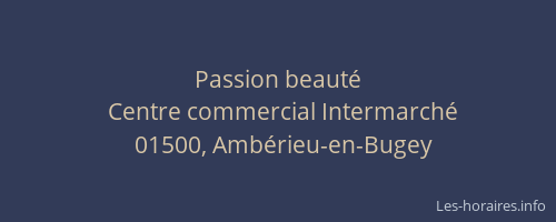 Passion beauté