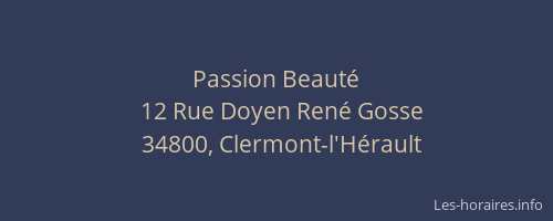 Passion Beauté