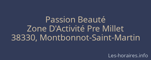 Passion Beauté
