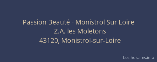 Passion Beauté - Monistrol Sur Loire