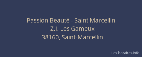Passion Beauté - Saint Marcellin