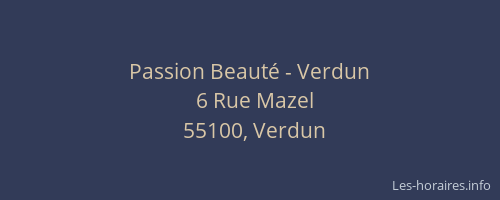 Passion Beauté - Verdun