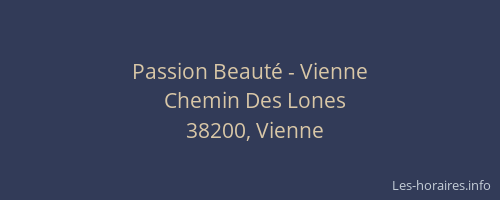 Passion Beauté - Vienne