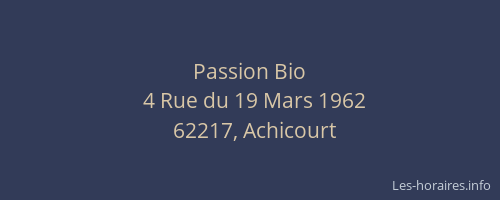 Passion Bio