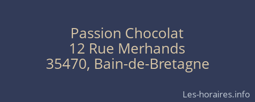 Passion Chocolat