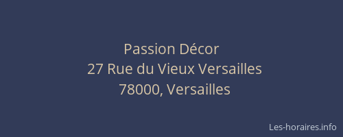 Passion Décor