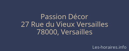 Passion Décor