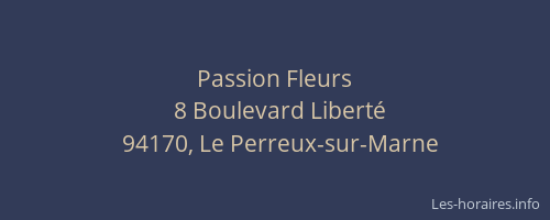 Passion Fleurs