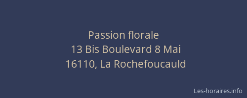 Passion florale