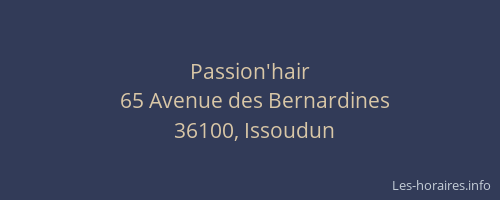 Passion'hair