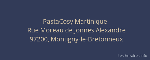 PastaCosy Martinique