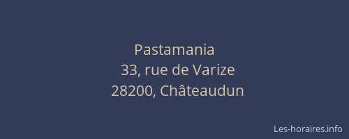 Pastamania