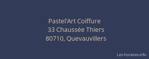 Pastel'Art Coiffure