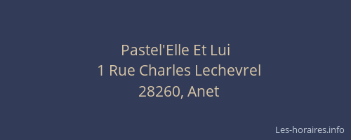 Pastel'Elle Et Lui